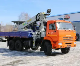 Самопогрузчик Камаз 43118 с КМУ Palfinger PK-23500  б/у фото 4