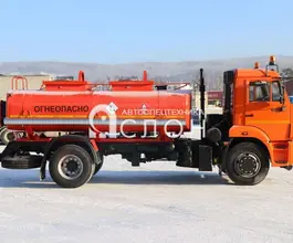 Автотопливозаправщик АТЗ 8.6 м3  Камаз 43253 2025 года новый фото 2