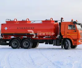 Автотопливозаправщик АТЗ 16 м3  Камаз 65115  б/у фото 3