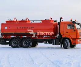 Автотопливозаправщик АТЗ 17 м3  Камаз 65115  б/у фото 3
