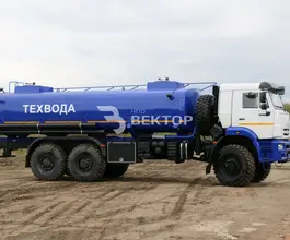 Пищевая автоцистерна АЦПТ АЦПТ 20 м3  Камаз 65222  б/у фото 2