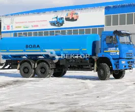 Пищевая автоцистерна АЦПТ АЦПТ 20 м3  Камаз 65222  б/у фото 2