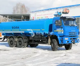 Пищевая автоцистерна АЦПТ АЦПТ 20 м3  Камаз 65222  б/у фото 4