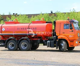 Автотопливозаправщик АТЗ 12 м3  Камаз 65115  б/у фото 2