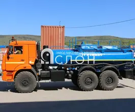 Пищевая автоцистерна АЦПТ АЦПТ 10 м3  Камаз 43118  б/у фото 2