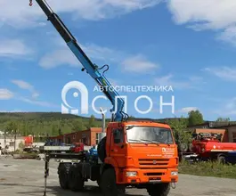 Тягач с КМУ Камаз 5350 2025 года новый фото 2