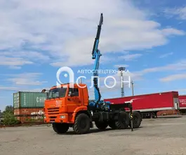 Тягач с КМУ Камаз 5350 2025 года новый фото 3