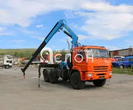Тягач с КМУ Камаз 5350 2025 года новый