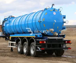 Полуприцеп-цистерна вакуумная ППЦВ 28 м3  ВЕКТОР   б/у фото 5