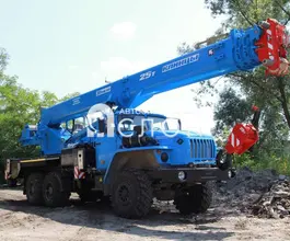 Автокран   Урал 5557 2025 года новый фото 3