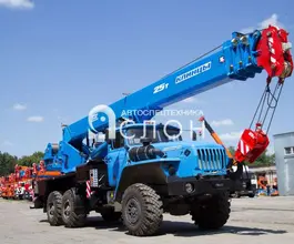 Автокран   Урал 5557 2025 года новый фото 3