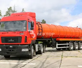 Полуприцеп-цистерна вакуумная ППЦВ 30 м3  ВЕКТОР   б/у фото 3