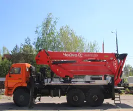 Автовышка Автовышка  Камаз 43118 2022 года новый фото 2