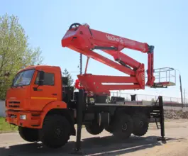 Автовышка Автовышка  Камаз 43118 2022 года новый фото 3
