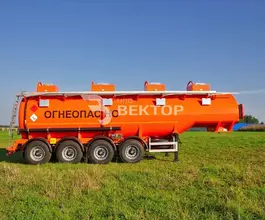 Полуприцеп-бензовоз ППЦ ППЦ 32 м3  ВЕКТОР   б/у фото 3