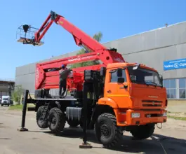 Автовышка Автовышка  Камаз 43118 2022 года новый фото 4