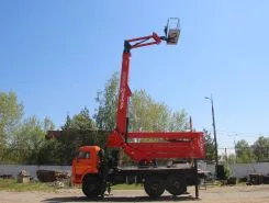 Автовышка Автовышка  Камаз 43118 2022 года новый фото 5