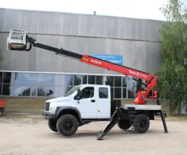 Автовышка Автовышка  ГАЗ Садко Next 2022 года новый фото 4
