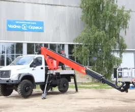 Автовышка Автовышка  ГАЗ Садко Next 2022 года новый фото 2
