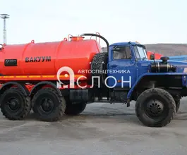 МВ Ассенизатор 8 м3  Урал 5557 2025 года новый фото 3