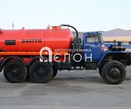 МВ Ассенизатор 8 м3  Урал 5557 2025 года новый фото 4