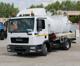 МВ Ассенизатор 7.5 м3  MAN TGL  б/у фото 4