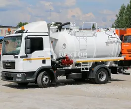 МВ Ассенизатор 7.5 м3  MAN TGL  б/у фото 5