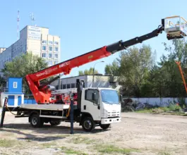 Автовышка Автовышка  ISUZU Elf 2022 года новый фото 4