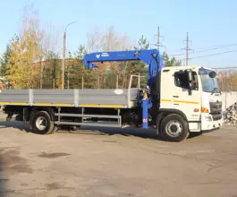 Самопогрузчик HINO 500 с КМУ Tadano 2022 года новый фото 3