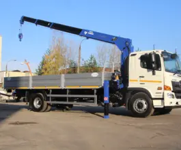Самопогрузчик HINO 500 с КМУ Tadano 2022 года новый фото 4