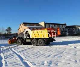 Дорожно-уборочный автомобиль Дорожно-уборочный автомобиль  Урал 5557 2025 года новый фото 2