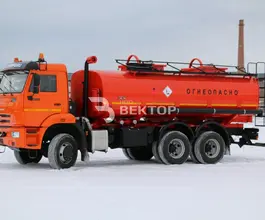 Автотопливозаправщик АТЗ 12 м3  Камаз 65111  б/у фото 2