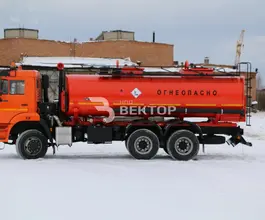 Автотопливозаправщик АТЗ 12 м3  Камаз 65111  б/у фото 4