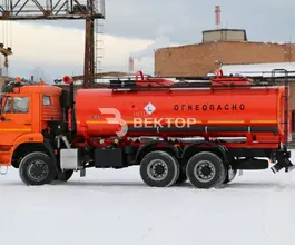 Автотопливозаправщик АТЗ 12 м3  Камаз 65111  б/у фото 5