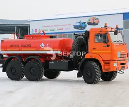 Автотопливозаправщик АТЗ 8 м3  Камаз 43118  б/у фото 4