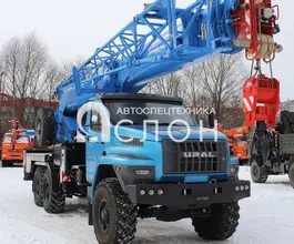 Автокран   Урал 4320 NEXT 2025 года новый фото 4