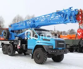Автокран   Урал 4320 NEXT 2025 года новый фото 5