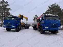 Тягач с КМУ Камаз 43118 2025 года новый фото 2