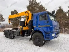 Тягач с КМУ Камаз 43118 2025 года новый фото 3
