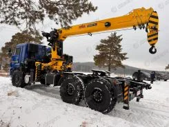 Тягач с КМУ Камаз 43118 2025 года новый фото 4