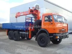 Самопогрузчик Камаз 43118 с КМУ Kanglim KS 1256G-II  б/у