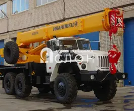 Автокран   Урал 5557 2025 года новый фото 2