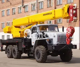 Автокран   Урал 4320 2025 года новый фото 2