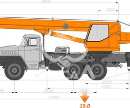 Автокран   Урал 4320 2020 года новый