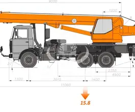 Автокран   МАЗ 4371 2020 года новый