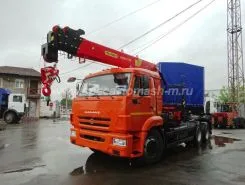 Тягач с КМУ Камаз 65115  б/у