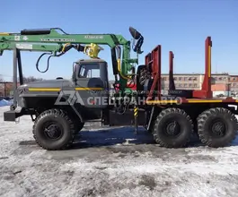 Лесовоз с КМУ Лесовоз  Урал 5557 с КМУ   б/у