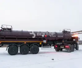 Полуприцеп-цистерна вакуумная ППЦВ 25 м3  ВЕКТОР   б/у фото 2