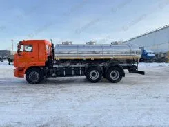 Пищевая автоцистерна АЦПТ АЦПТ 10.5 м3  Камаз 65115 2025 года б/у фото 2