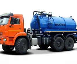 МВ Ассенизатор 10 м3  Камаз 43118  б/у